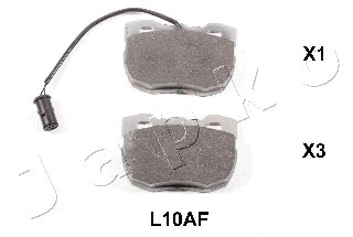 Brake Pad Set, disc brake (50L10)
