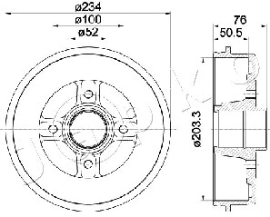 Brake Drum (560704)