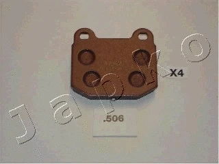 Brake Pad Set, disc brake (51506)