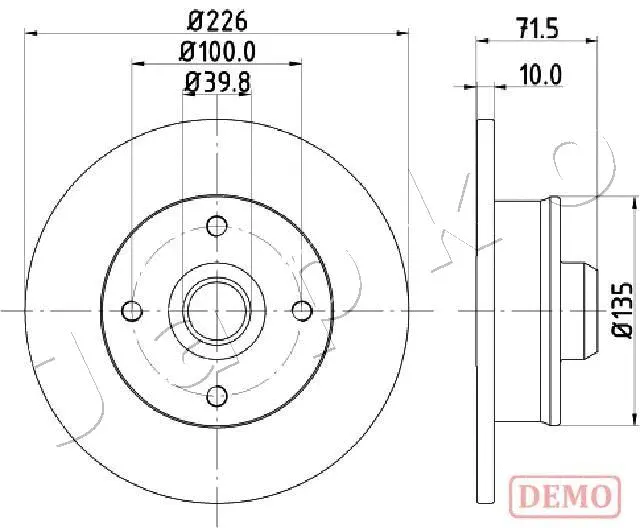 Brake Disc (610922C)