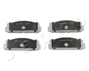 Brake Pad Set, disc brake (50124)