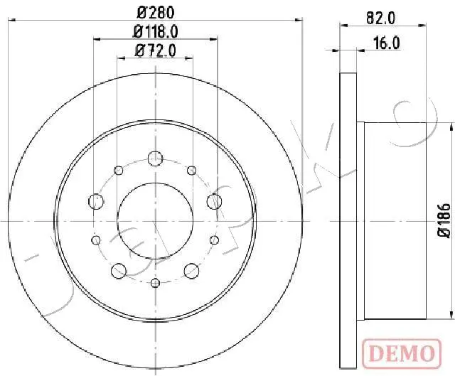 Brake Disc (610216C)