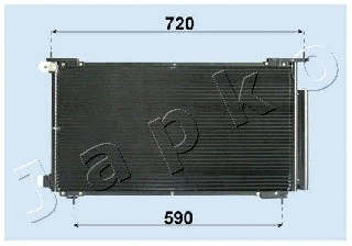 Condenser, air conditioning (CND193013)