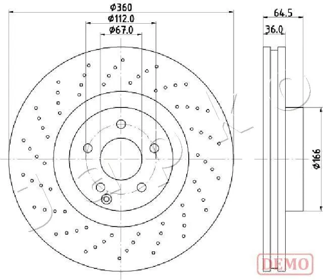 Brake Disc (600527C)