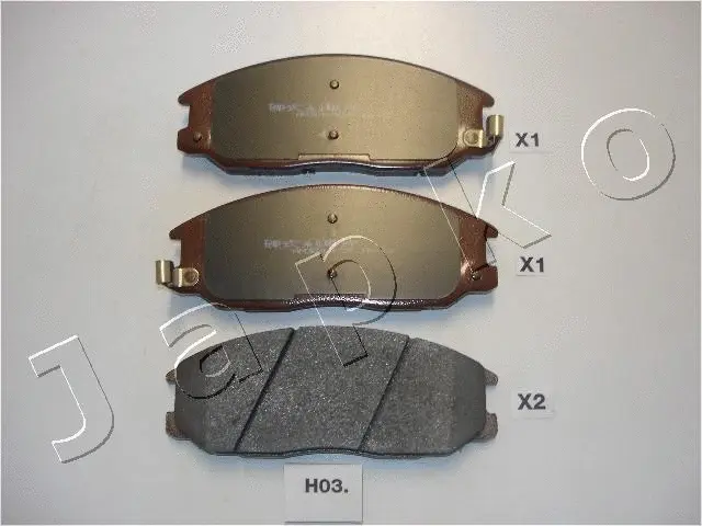 Brake Pad Set, disc brake (50H03)