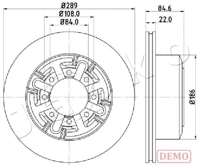 Brake Disc (610222C)
