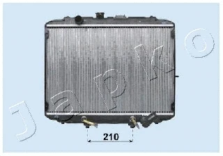 Radiator, engine cooling (RDA283058)