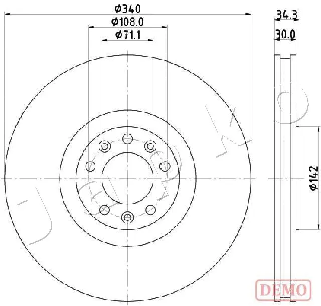 Brake Disc (600636C)