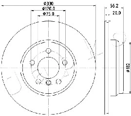 Brake Disc (610115)