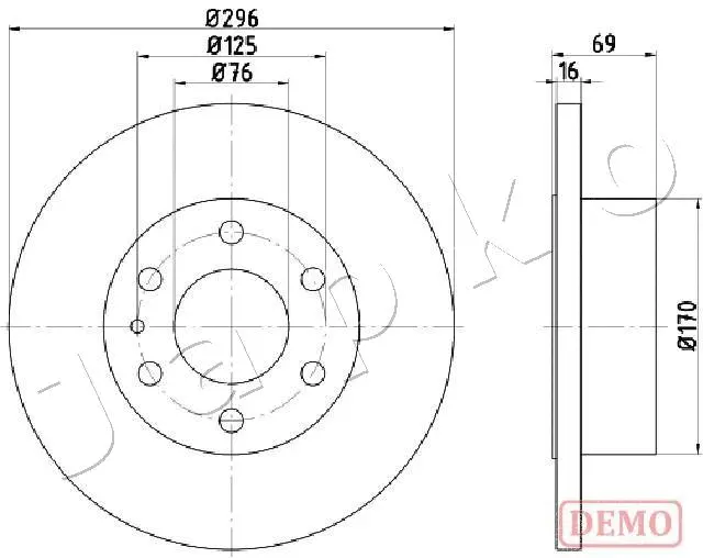 Brake Disc (610225C)