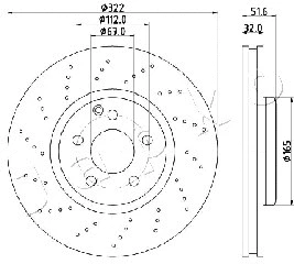 Brake Disc (600528)