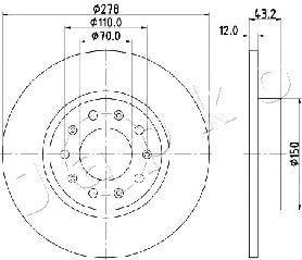 Brake Disc (610204)