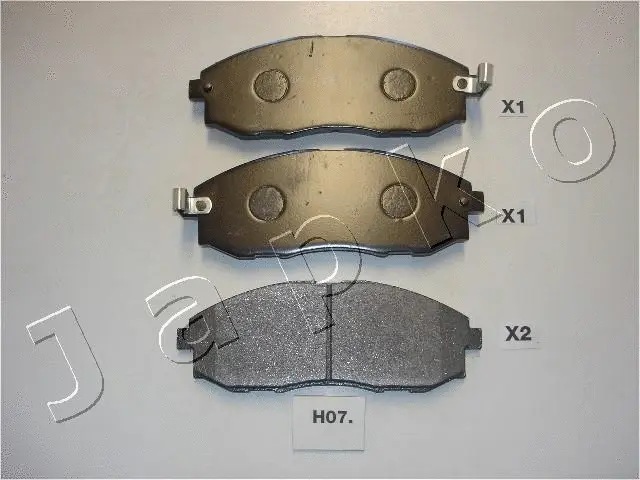 Brake Pad Set, disc brake (50H07)