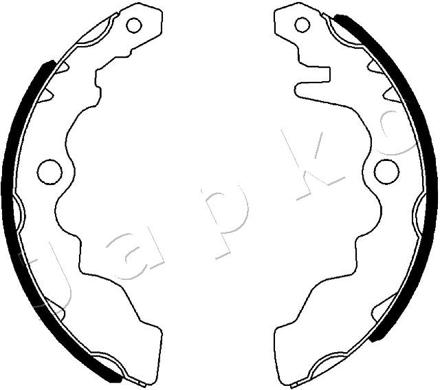 Brake Shoe Set (55025)
