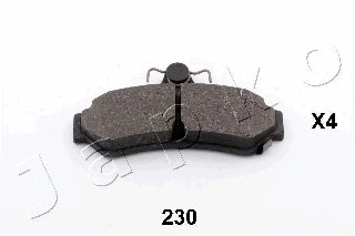 Brake Pad Set, disc brake (51230)
