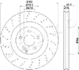 Brake Disc (600543)