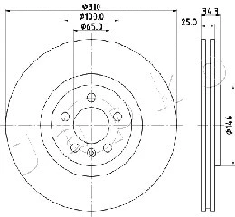 Brake Disc (600900)