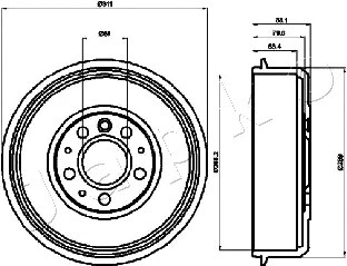 Brake Drum (560914)