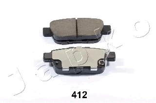 Brake Pad Set, disc brake (51412)