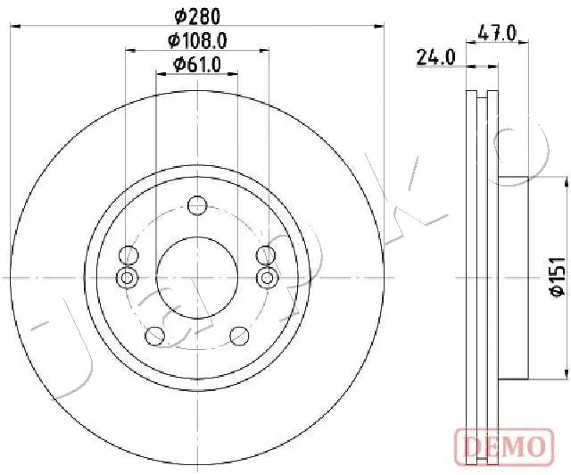 Brake Disc (600711C)