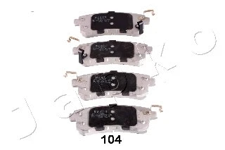 Brake Pad Set, disc brake (51104)