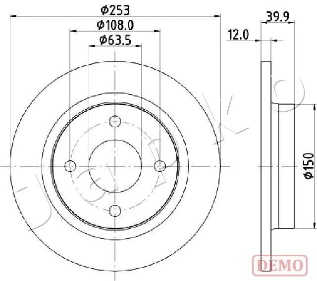 Brake Disc (610329C)