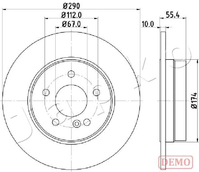 Brake Disc (610507C)