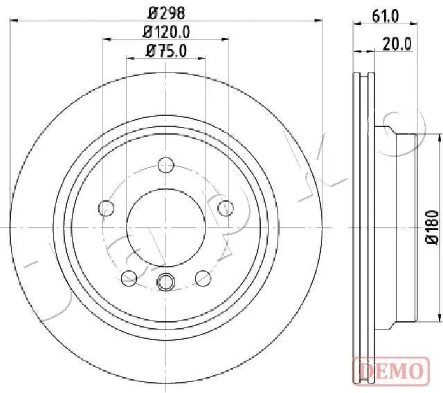 Brake Disc (610122C)