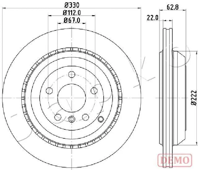 Brake Disc (610519C)