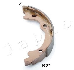 Brake Shoe Set, parking brake (55K21)