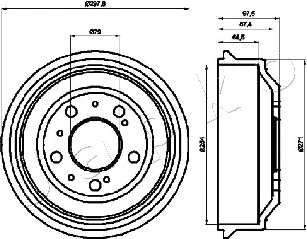Brake Drum (560605)