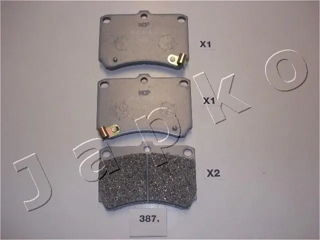 Brake Pad Set, disc brake (50387)