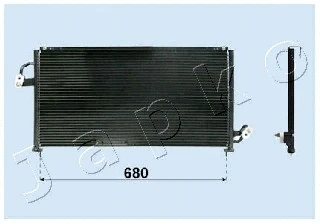 Condenser, air conditioning (CND243007)