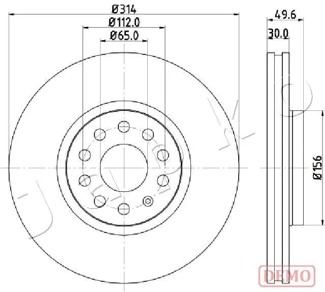 Brake Disc (600933C)