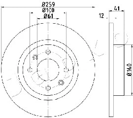 Brake Disc (600719)