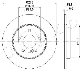 Brake Disc (610505)