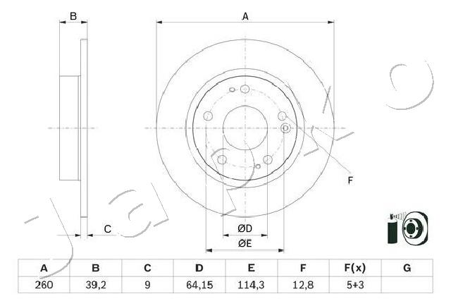 Brake Disc (61428C)