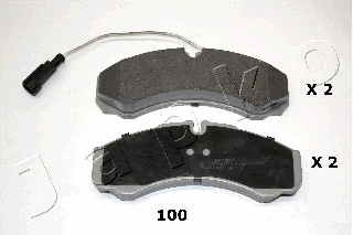 Brake Pad Set, disc brake (51100)