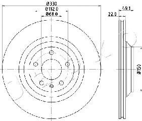 Brake Disc (610916)