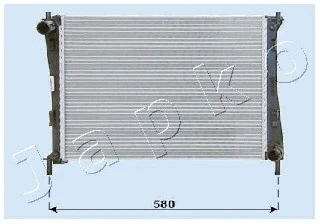 Radiator, engine cooling (RDA053069)