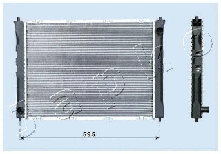 Radiator, engine cooling (RDA012042)