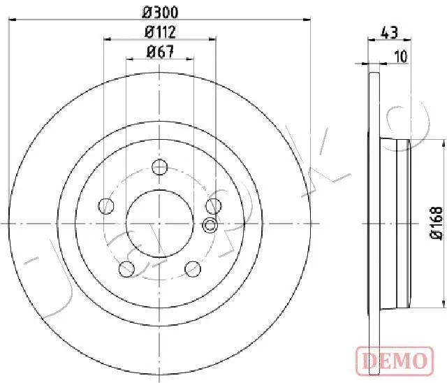Brake Disc (610525C)