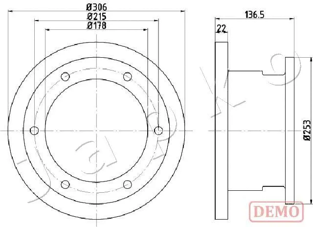 Brake Disc (610224C)