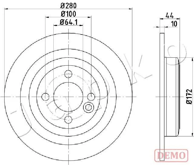 Brake Disc (610135C)