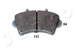 Brake Pad Set, disc brake (50151)