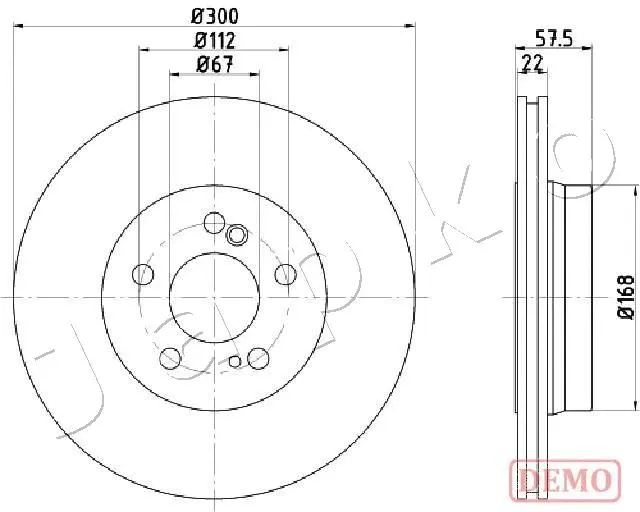 Brake Disc (610517C)