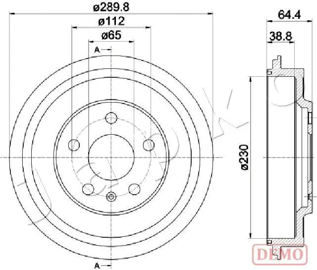 Brake Drum (560911C)
