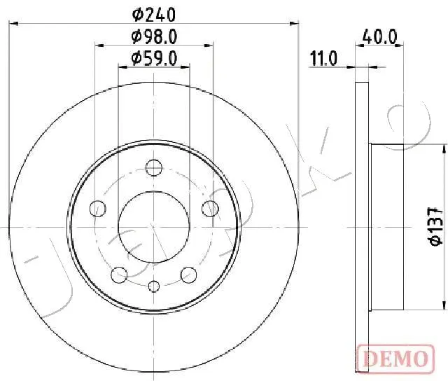 Brake Disc (610209C)