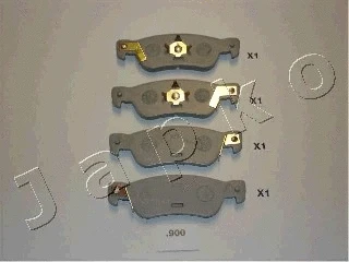 Brake Pad Set, disc brake (51900)