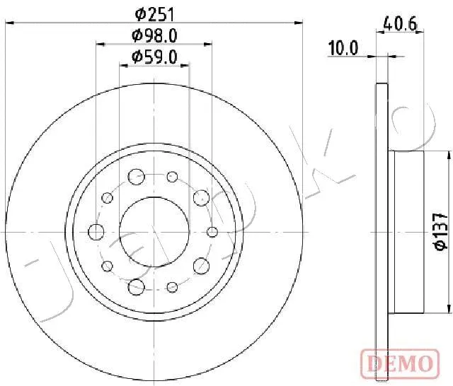 Brake Disc (610211C)